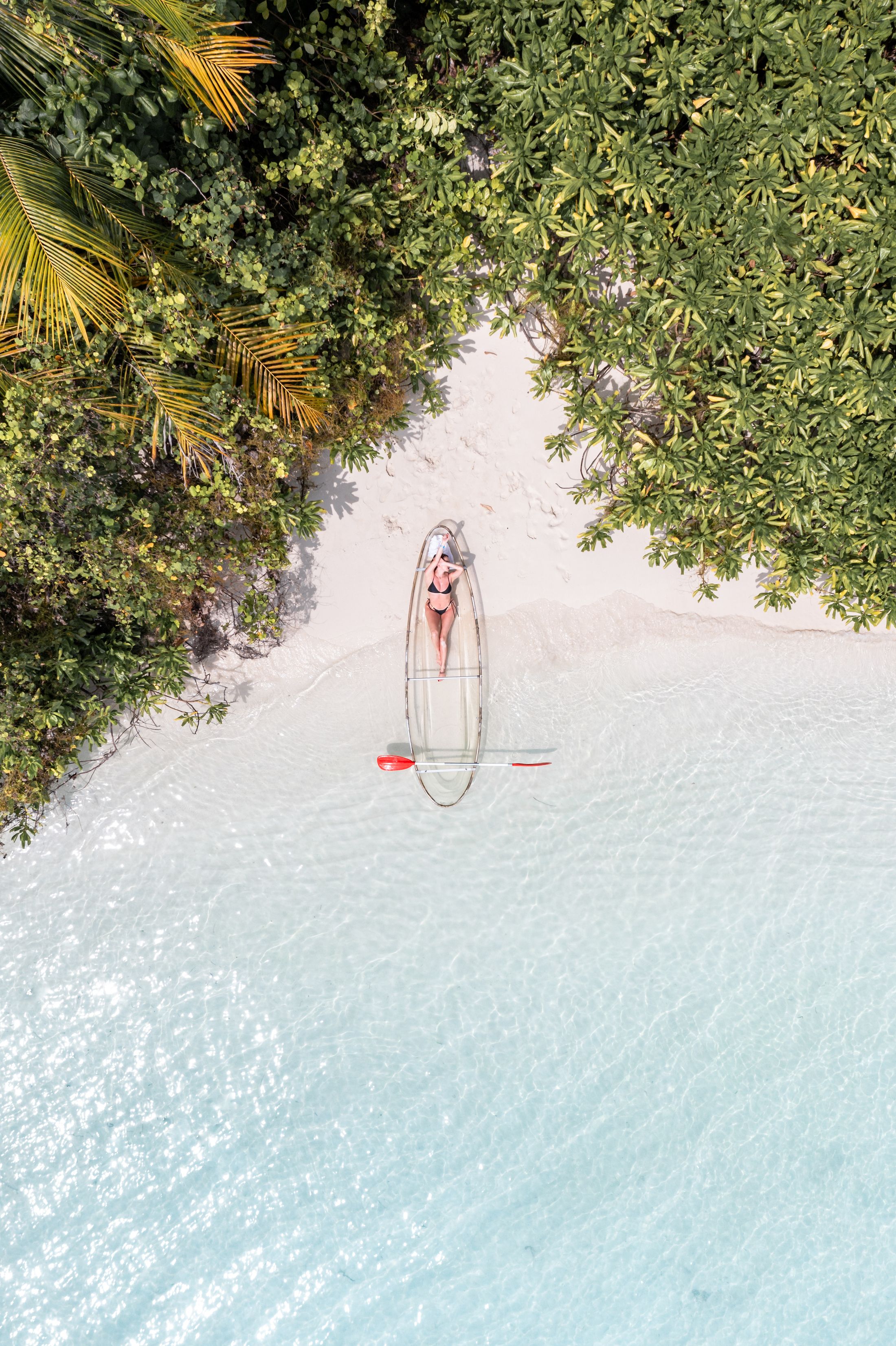 Clear Kayak Photoshoots in Turks and Caicos